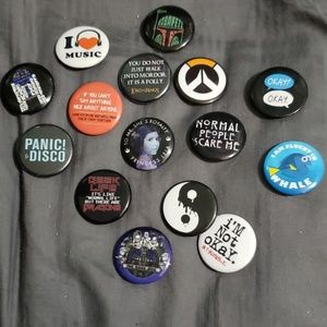 GOING AWAY SOON! Hot Topic Pins